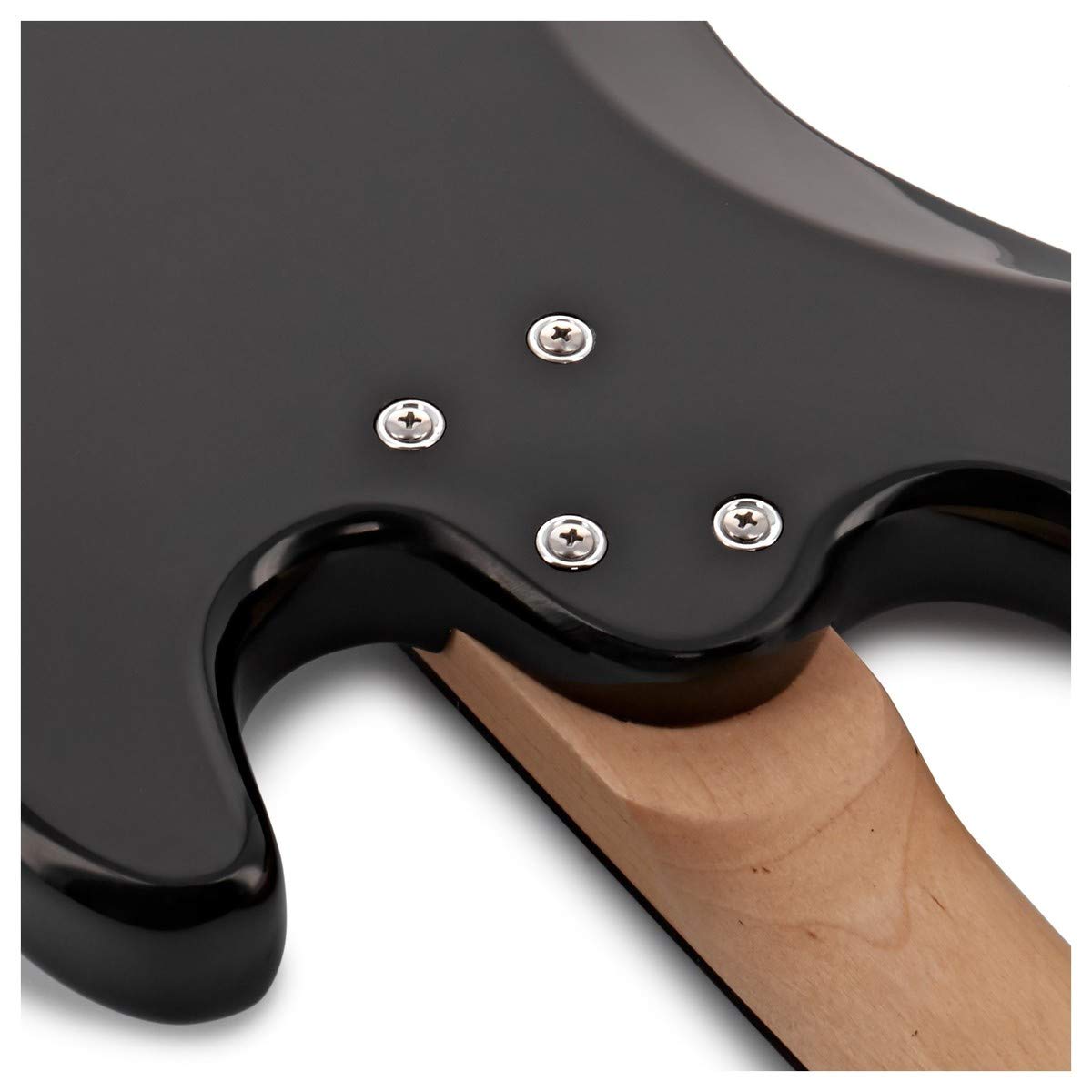 Guitare Basse LA pour Gaucher par Gear4music, Noir