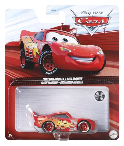 Mattel Fahrzeuge Racing Style | Disney Cars | Die Cast 1:55 Auto, Typ:Lightning McQueen – Ansicht 6
