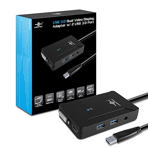 Discount 90% Vantec USB 3.0 Dual Video Display Adapter with 2 USB 3.0 Port (NBV-320U3) Discount Vantec USB 3.0 Dual Video Display Adapter with 2 USB 3.0 Port (NBV-320U3)