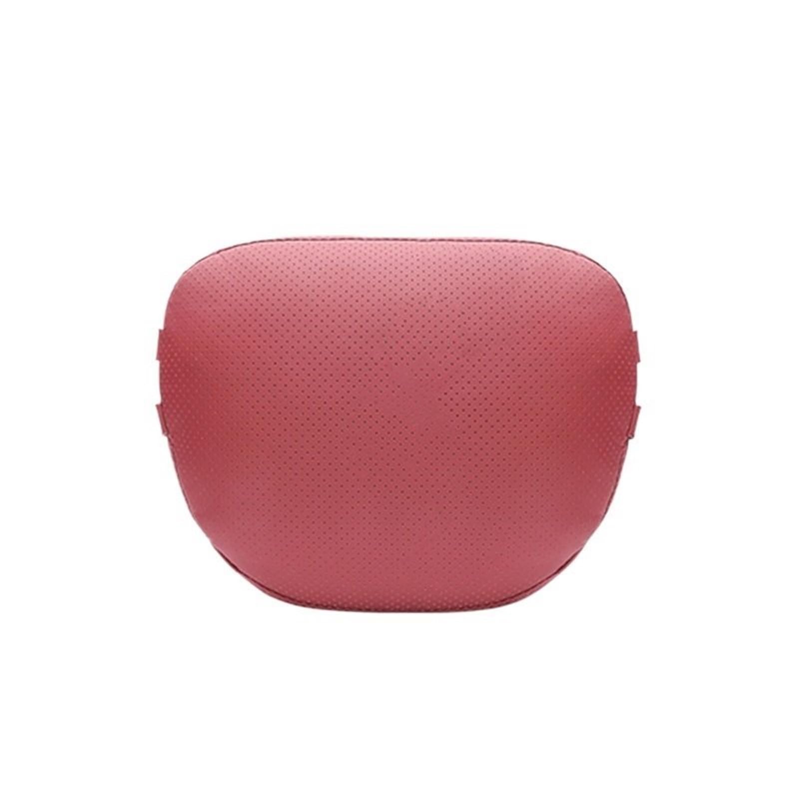 Poggiatesta per seggiolino auto Adatto per Tesla, supporto per collo, sedile, cuscino lombare, morbido e traspirante(Red Headrest)