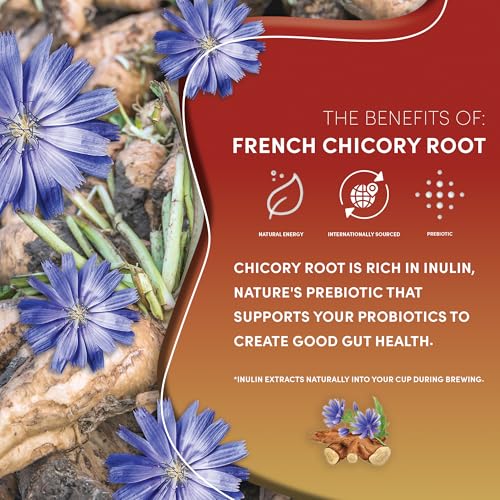 Teeccino TEE45021 Chaga Ashwagandha Tea - Butterscotch Cream - Organic Mushroom Adaptogenic Herbal Tea, 3X More Herbs Than Regular Tea Bags, Prebiotic, Caffeine Free, Gluten Free thumb #5