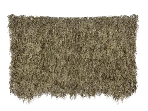 Ghillie Suits Blanket - Covers Up to 2 People, Large Camo Blanket w/Nylon Netting, Use to Camouflage a Tree Stand, Ground Blind or Build a Lean-to - 5' x 9' with 1" x 1" Holes, Mos...