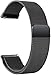 Produktbild 20mm Mesh Metall Magnetverschluss Mesh Uhrenarmband Ersatzbänder Kompatibel mit Samsung Galaxy Watch 4 40mm 44mm/Galaxy Watch 4 Classic 42mm 46mm, Edelstahl Armband für Galaxy Watch 4 Classic LTE 46mm