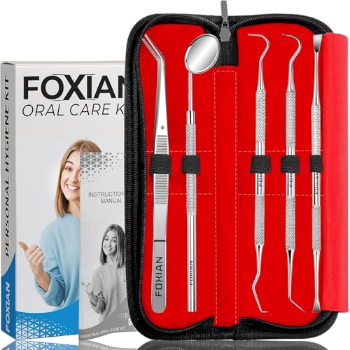 5pcs Hygiene Dental Scaler Edelstahl Zähne Reinigung Kit Hygiene Platte Haken Scaler Schaber für den professionellen Einsatz