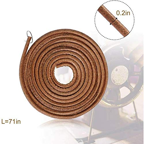 Vintage Pedal Household Sewing Machine Belt Leather Treadle Belt, Foot Pedal Belt Leather Treadle Belt #TOP1