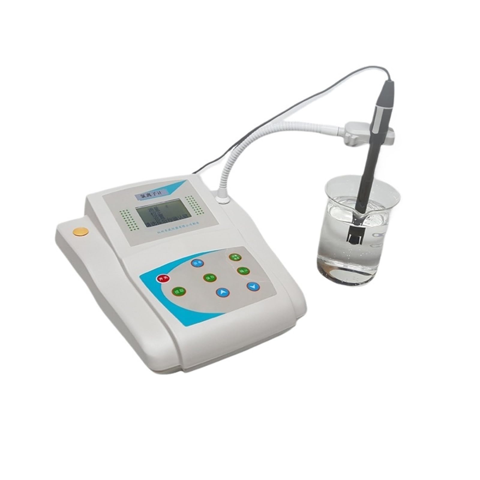 Medidor De Iones De Ca PXS-CO2 Analizador De Probador De Calidad Del Agua Con Pantalla LCD Probador De Concentración De Mesa Disuelta De CO2 para una lectura clara(PXS-Ca)
