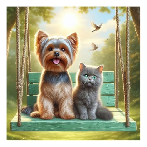 Peinture diamant 5D kit complet adultes débutants broderie diamant animaux