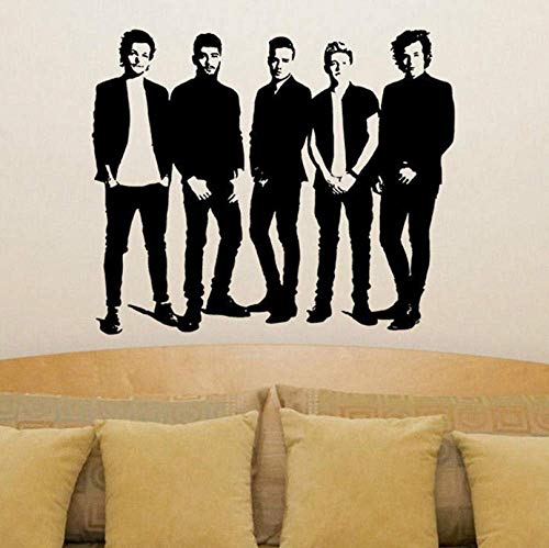 Etiqueta De La Pared One Direction Poster Dormitorio Living Decoración Fotos Extraíble Art Wallpaper Vinilos Decorativos 58X70Cm Cover