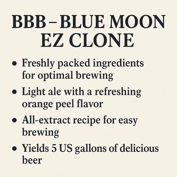 LD branded BBB - EZ - Blue Moon EZ Clone