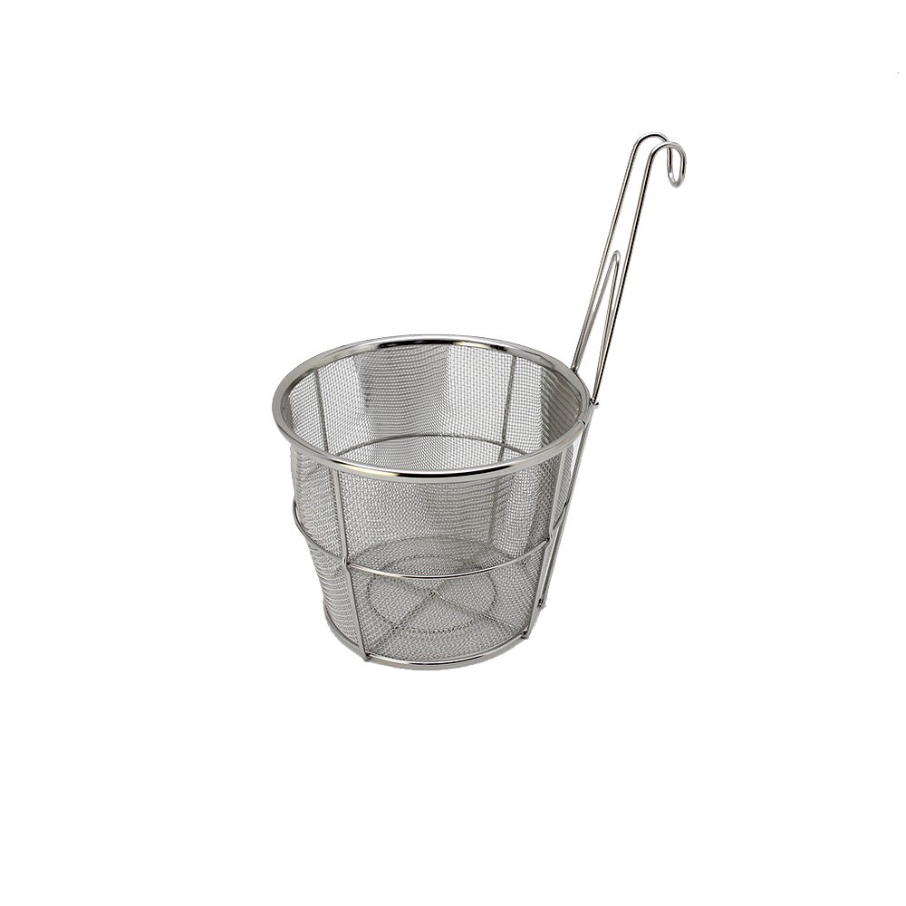 Amazon | 日本製 BK 共柄 平底 うどん てぼ 特大 19.8cm [麺・湯