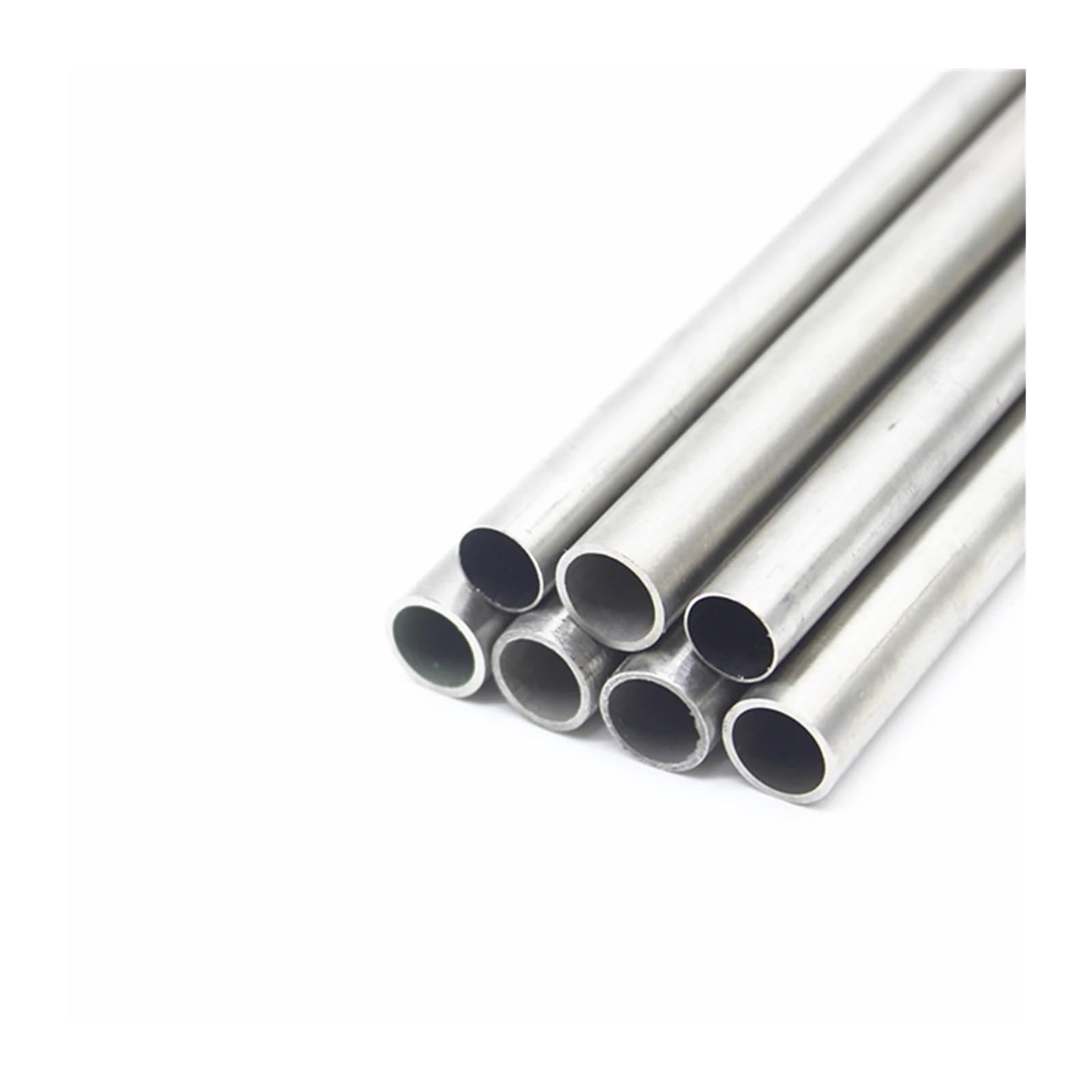 Nahtloses Edelstahlrohr 304, Außendurchmesser 1/1,5/2/3/5/6/7/8/10/12 mm, runde Kapillare, nahtloses gerades Rohr, Länge 50–500 mm (Color : 500mm, Size : 12x10mm)