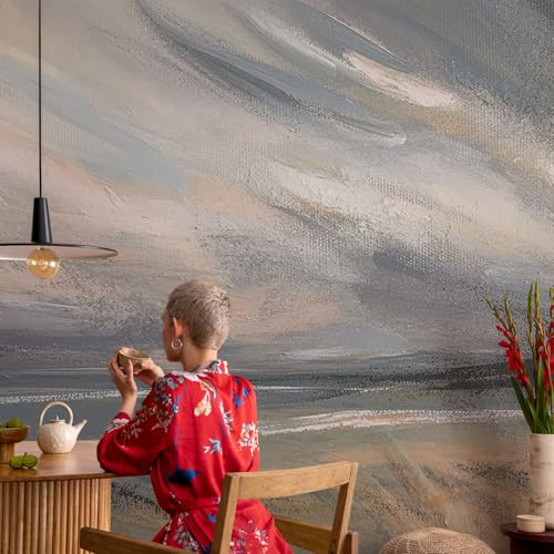 Pose murale résistante aux taches grâce au décor mural adhésif matinal