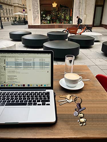 Aupra Teedy Bear Leather Keychain Gift Women Men Funny Animal Keyring Girl Boy Surprise Addition Keys Present #TOP5