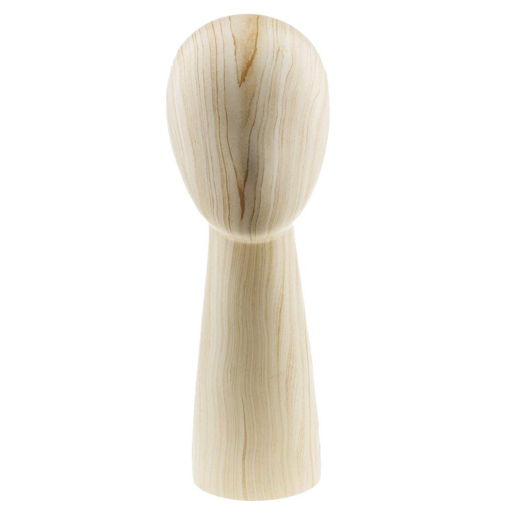 Cabeza de maniquí de fibra de vidrio para pelucas/sombreros