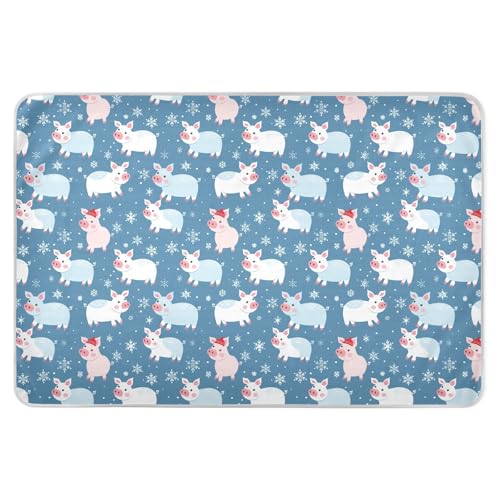 Playful Pig Extra große wiederverwendbare Töpfchentrainingspolster, weich, saugfähig, Bettnässer, Matratze