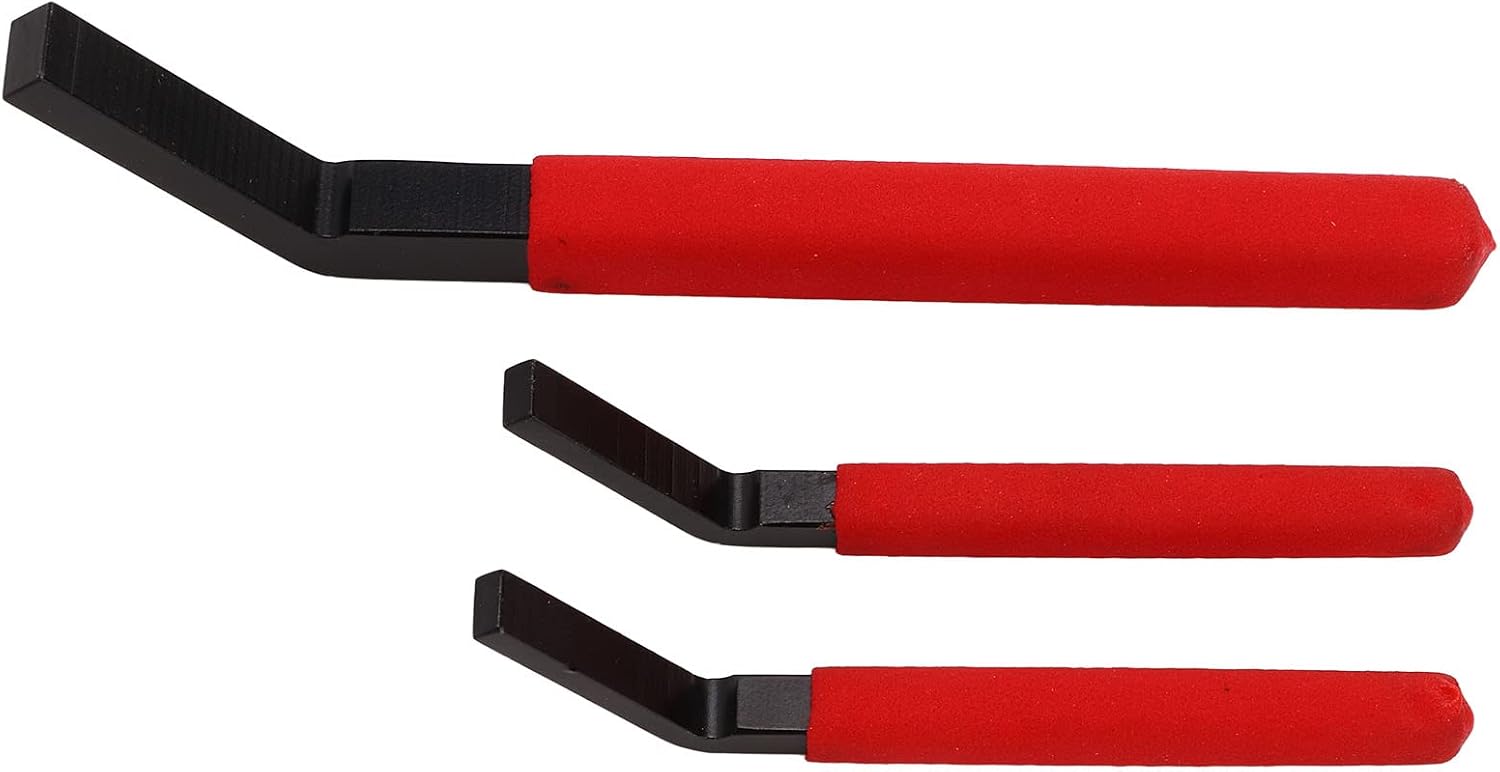 3Pcs Engine Brake Adjustment Tool for Detroit Diesel DD13 DD15, 4.1MM 4.6MM 7MM Steel Barring Tool, Heavy Duty Spanner Set Replacement for W470589022300 W470589042300 313530