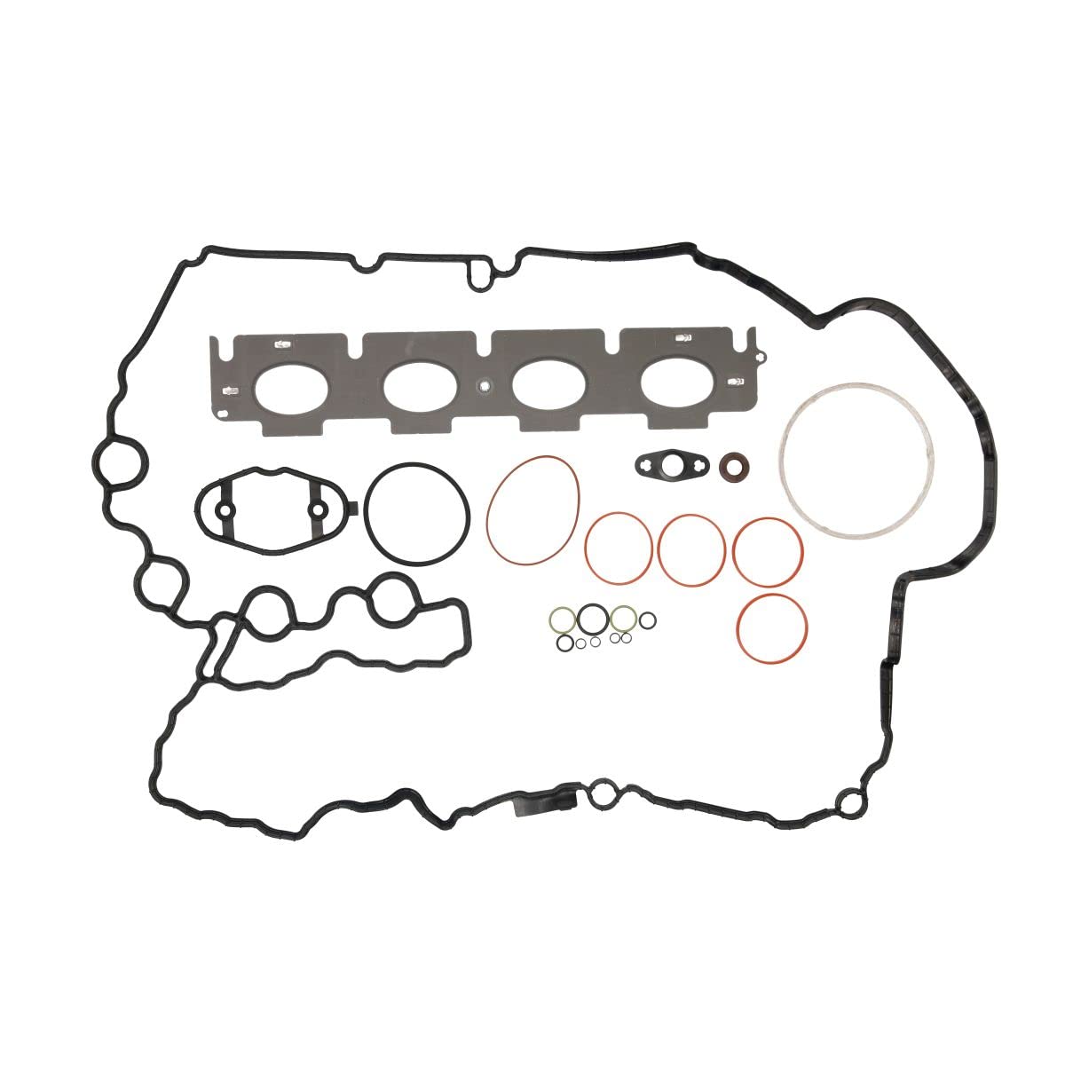 ELRING 648.130 Kit guarnizioni Testata senza guarnizione tenuta stelo valvola senza guarnizione testata | Compatibile con: BMW 2 Active Tourer, 2 Gran Tourer, X1, X2, MINI MINI, MINI, Cabriolet, CLUBMAN, COUNTRYMAN