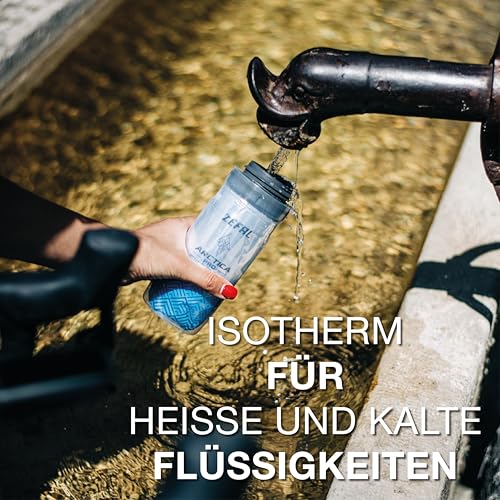 ZEFAL Arctica Pro 55 Fahrrad Trinkflasche isoliert 550 ml – Ansicht 3