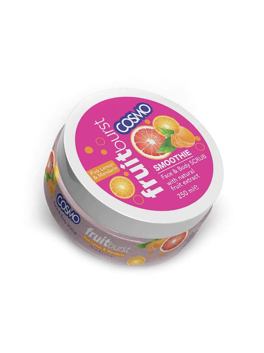 Cosmo Lemon & Mandarin Scrub 250ml | With Natural Extract | For Unisex-image-41