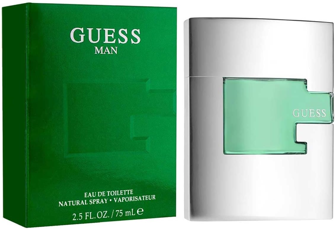 Man by GUESS, Eau De Toilette Cologne Spray for Men, 2.5 Fl Oz