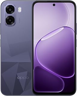 OPPO A6k Morado, 256GB+4GB RAM, Pantalla LCD 6.75” 120Hz, Cámara 50MP, Batería 6100mAh, Resistencia IP64 contra Agua y Polvo