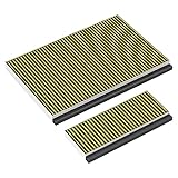 AllSpares CleanAir Plus Aktivkohlefilter geeignet für Bosch 11041790 / DWZ0AK0A0 / 11018700 / Z51AIA0X0 (2St.)
