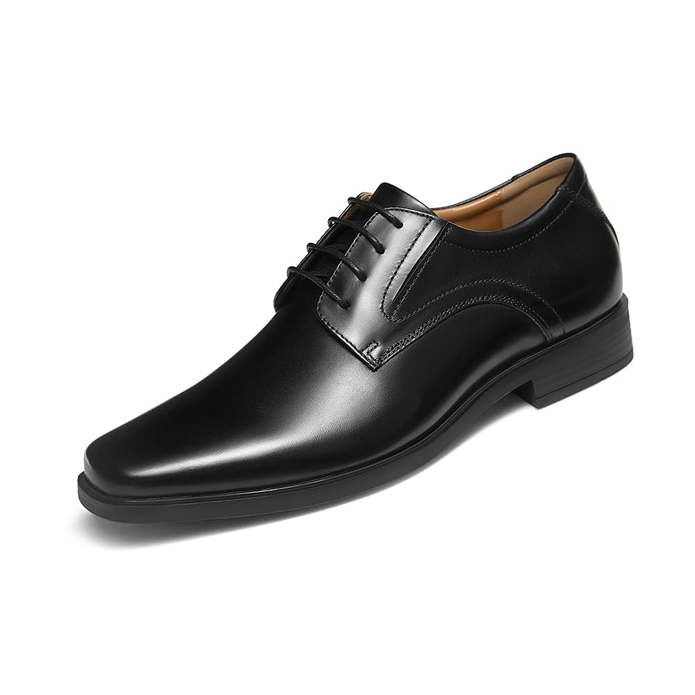 ALIPASINM Mens Oxford Leather Business Casual Shoes