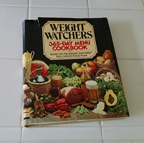 Weight Watchers 365-Day Menu Cookbook (Based On The Weight Watchers Full-Choice Food Plan)