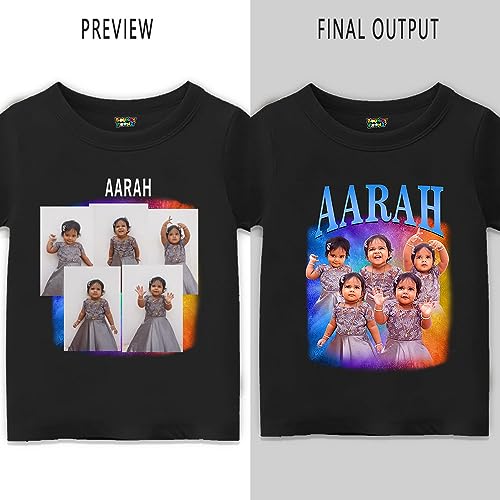 Image of Customized Gifts for Boys Kids Tshirts (cus-photo5print-boy)