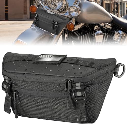 KEMIMOTO Waterproof Motorcycle Handlebar Fork Bag