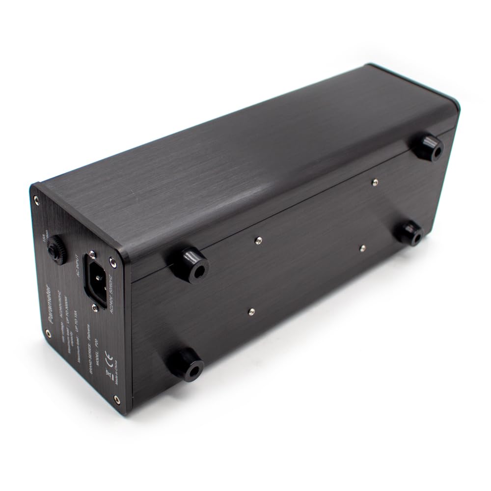 Pulitore Potenza Audio Filtro Potenza Altoparlanti Prese Resistenti Alle Interferenze Riduzione Rumore Strisce di Potenza 15A 3000W (Visualizzazione/corrente/potenza/consumo di energia, Nero)