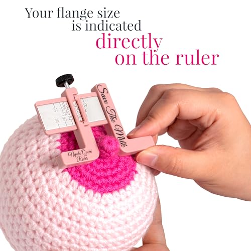 Herramienta medidora para pezones Nipple Queen Ruler miniatura 3