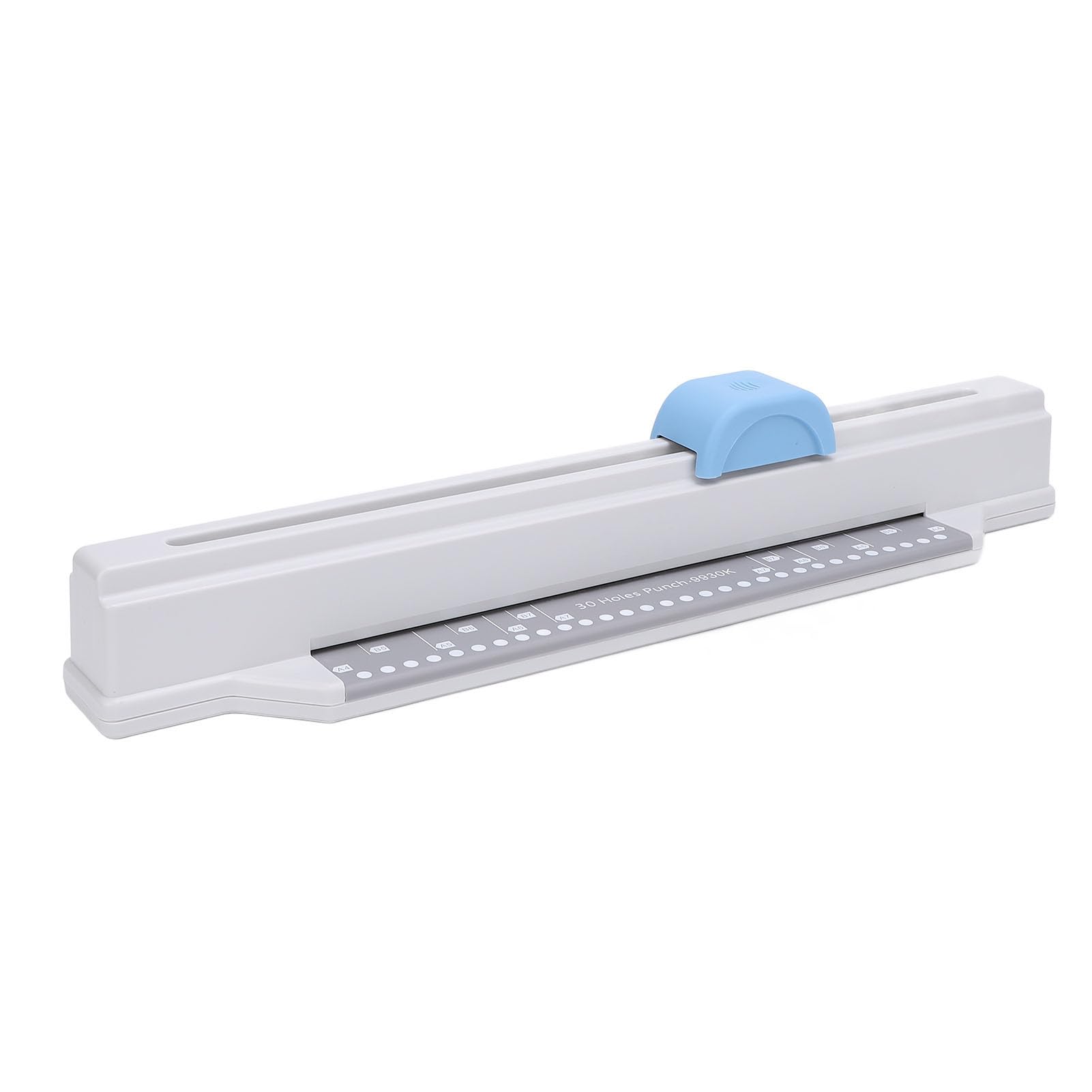 Fdit Dziurkacz 30, pojemność 5 Arkuszy, Ręczna Introligatornia z 30 Wbudowanymi Ostrzami Dziurkującymi, do Luźnych Arkuszy Papieru A4 B5 A5 B6 A6 B7 A7