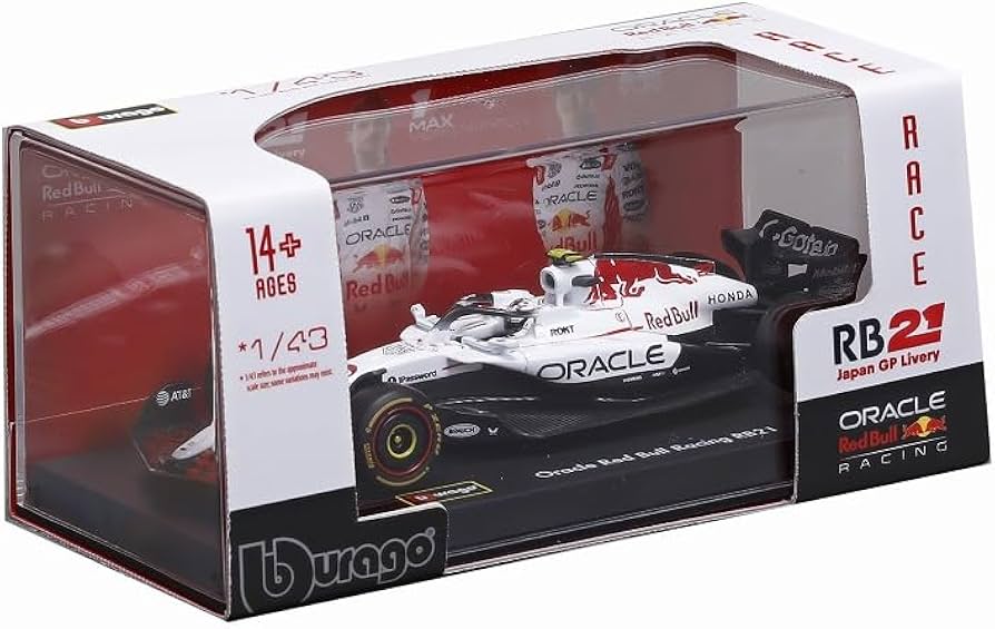 Amazon | 京商 (Kyosho) BURAGO 1/43 オラクル レッドブル レーシング