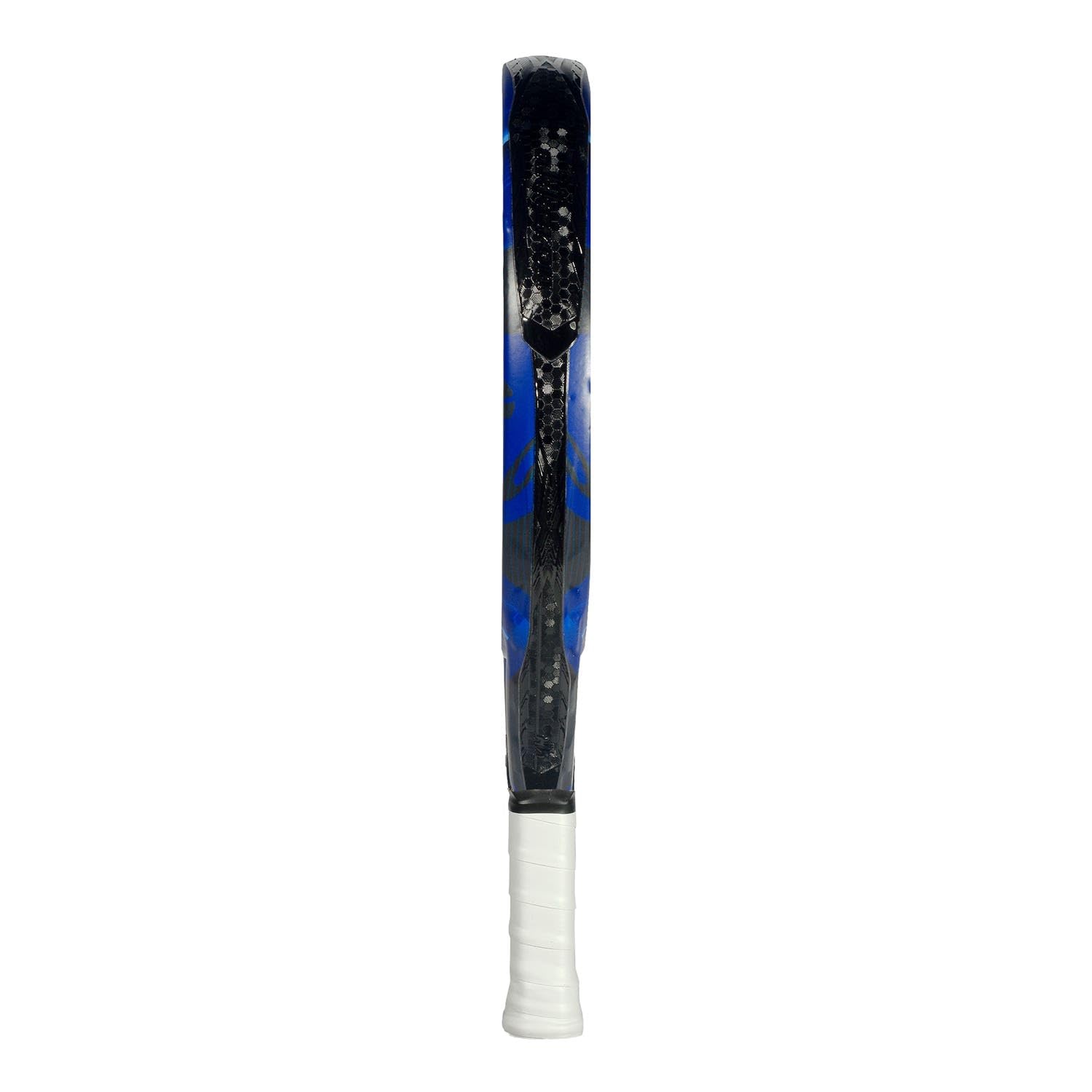 Akkeron Kovra - Racchetta da padel - Modello protettivo 25 - Carbonio 100% - Power Blast EVA - Forma Rotonda - Vernice Luminosità - Corda Sicurezza Regolabile - Controllo/Potenza - 355/370g
