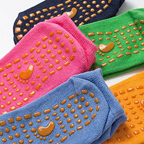 Meias de bebê, BAXIXINGYUNMU Infantil bebê antiderrapante meias de algodão barco meias brilhantes co