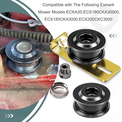 Ohoho 126-7890 Pulleys & Idler Kit Compatible with Toro/Exmark 126-7890 126-5880 126-0316 131-4506 131-4509 Lawn Mower - Fits Model 20975 20977 22205TE 22207 22210 22215 22225 22235