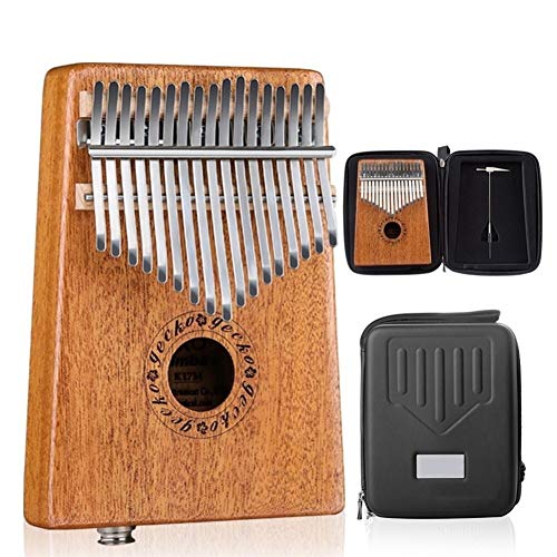 17 Kalimba Piano Piano Mbira Finger Percussion Clavier Marimba Instruments de Musique en Bois avec boîtier de Transport… - Les Beatles, Paul McCartney, John Lennon, RIngo Starr, George Harrison 17 Kalimba Piano Piano Mbira Finger Percussion Clavier Marimba Instruments de Musique en Bois avec boîtier de Transport…