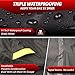 Badass Moto Ultimate Motorcycle Cover Waterproof Outdoor, Heavy Duty Motorcycle Cover for Harleys - Motorcycle Sun Cover, Fits Harley Davidson Motorcycle Covers, Street or Sportbike Cover - Medium
