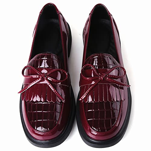 Image of VOCNTVY Loafers for Women Slip On Comfort Business Work Shoes