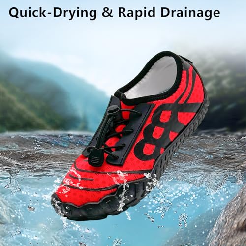 Barefoot Shoes for Women & Men - Minimalist Hiking/Trail Running Footwear with Wide Toe Box | Zero Drop Lightweight Breathable Quick-Dry Outdoor Sneakers (Size 3.5-11)2