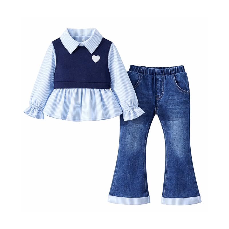 Conjunto de niña OrJana ideal para el colegio y paseos de primavera
