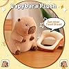 Acgtrick Cute Capybara Plush Soft Capybara Stuffed Animal with Bread Kawaii Capybara Doll Pillow Capybara Plushie Gifts for Kids Boys Girls 12 inch #2