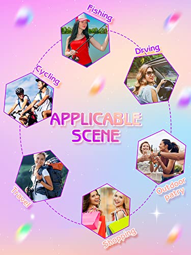 6 Packs Clear Sun Visor Hats Plastic Party Hat Uv Protection Golf Cap Unisex Pvc Transparent Visor Cap For Women Men #TOP5