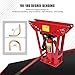 Hydraulic Pipe Bender, 12 Ton Manual Copper Tube Bender 90°-180° Bending Adjustable tubing bender hydraulic with 6 Dies(1/2