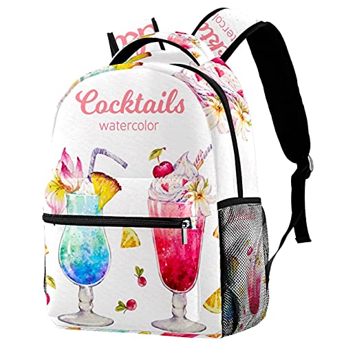 Sac à dos de voyage enfant aquarelle pour les sorties scolaires et les vacances