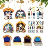 de Natividad - Decoraci&oacute;n de Bel&eacute;n Hecha a Mano | navide&ntilde;os religiosos para ni&ntilde;os, Adolescentes, hogar, Aula, Puerta, Pared, Ventana, Vacaciones,...