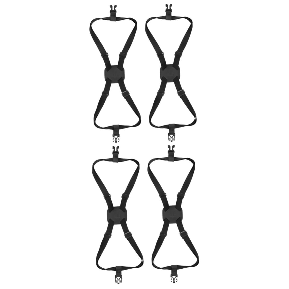 minkissy 2 Set Cinghie Elastiche Per Valigia Cinghie Fissaggio Regolabili Pu Per Valigie Sicurezza Aggiuntiva 2 Pezzi*2