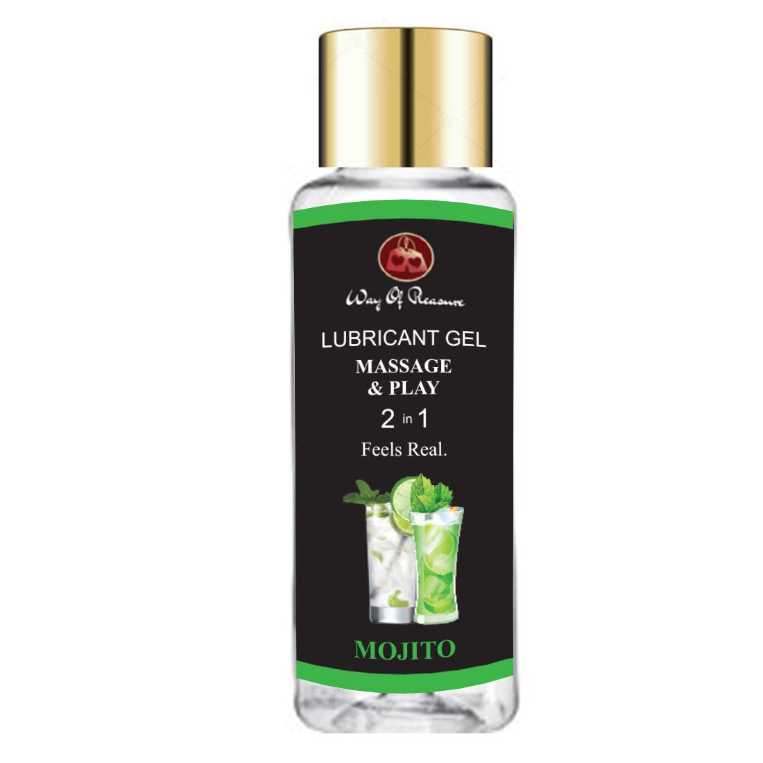 Way Of Pleasure Lube Flavoured Lubricant Gel-50Ml|Water Based Lube|Mojito-image-45