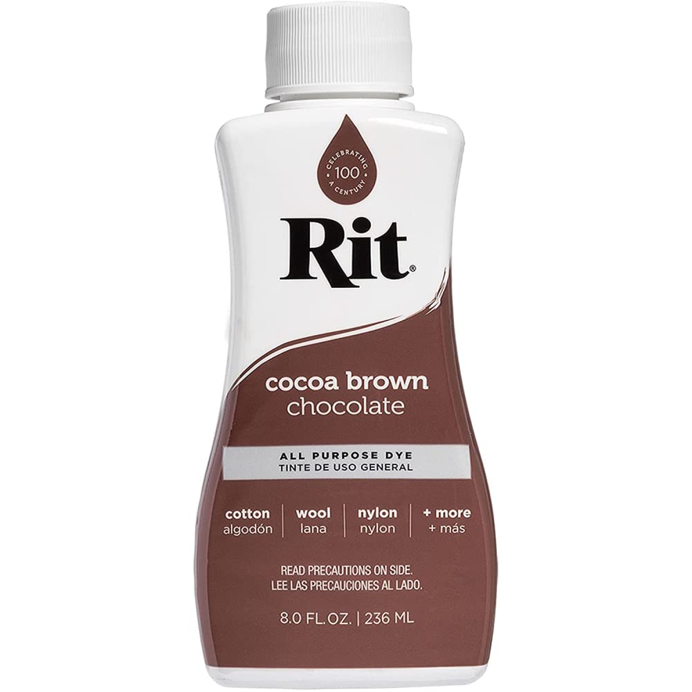 All Purpose Liquid Dye 236ml - Cocoa Brown,RITLD
